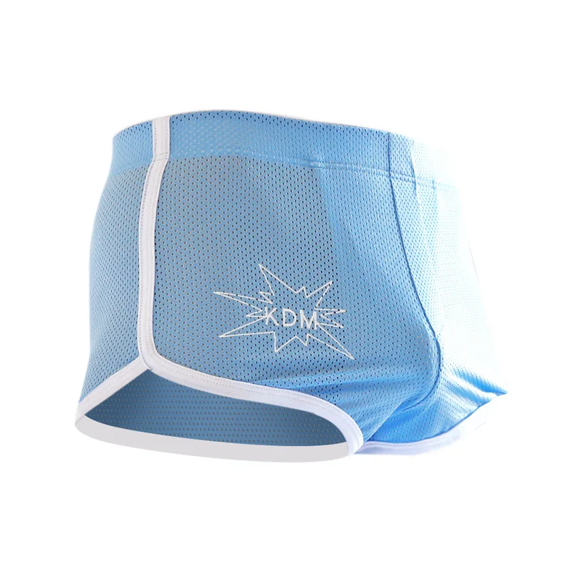 3 Pcs Summer Breathable Briefs Close Fitting and Comfortable Mens Underwear Ice Screen Mesh Hole Panties New Teenagers Boxers