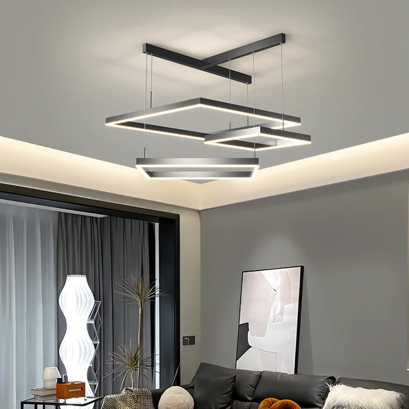 

Nordic home decor dining room Pendant lamp lights rings indoor lighting Ceiling lamp hanging light fixture lamps for living room