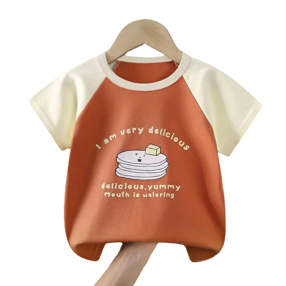 

Детская футболка, одежда для маленьких девочек, летняя хлопковая Футболка для младенцев, повседневная детская футболка с коротким рукавом, милый наряд, одежда для девочек