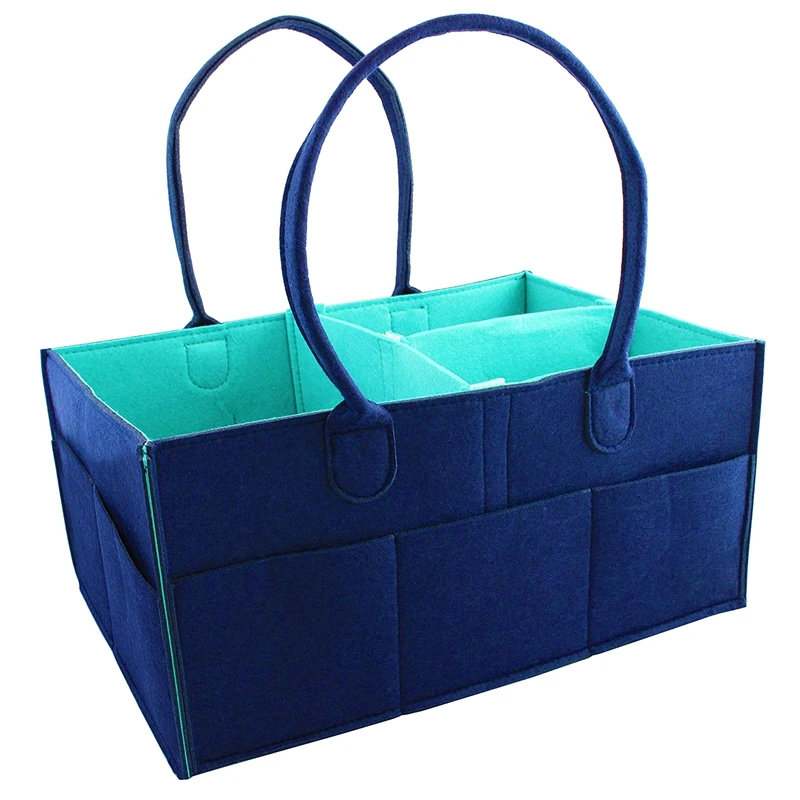 

Органайзер для детских подгузников, для пеленального столика, для машины, ванной комнаты, большая портативная корзина для хранения в детско...