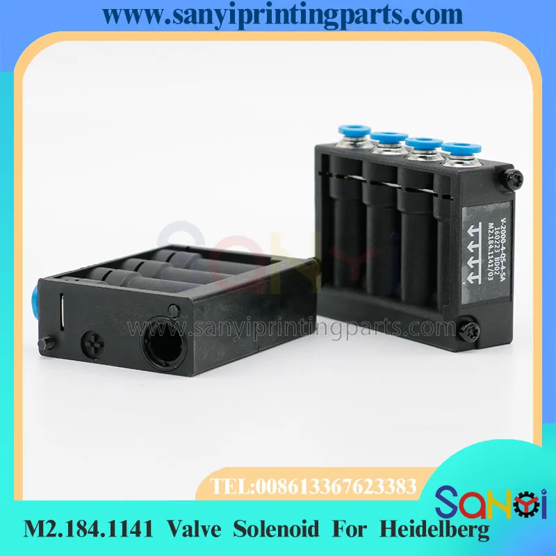 Высокое качество 1 шт. M2.184.1141 соленоид клапана V-2000-4-QS-4-SA для деталей печатной