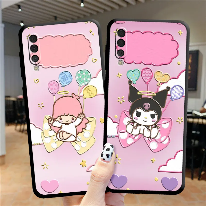 Чехол для Samsung Galaxy A50 A02s A70 A10 A10s A90 A51 A02 A01 M52 M31 M30S черный мягкий чехол смартфона