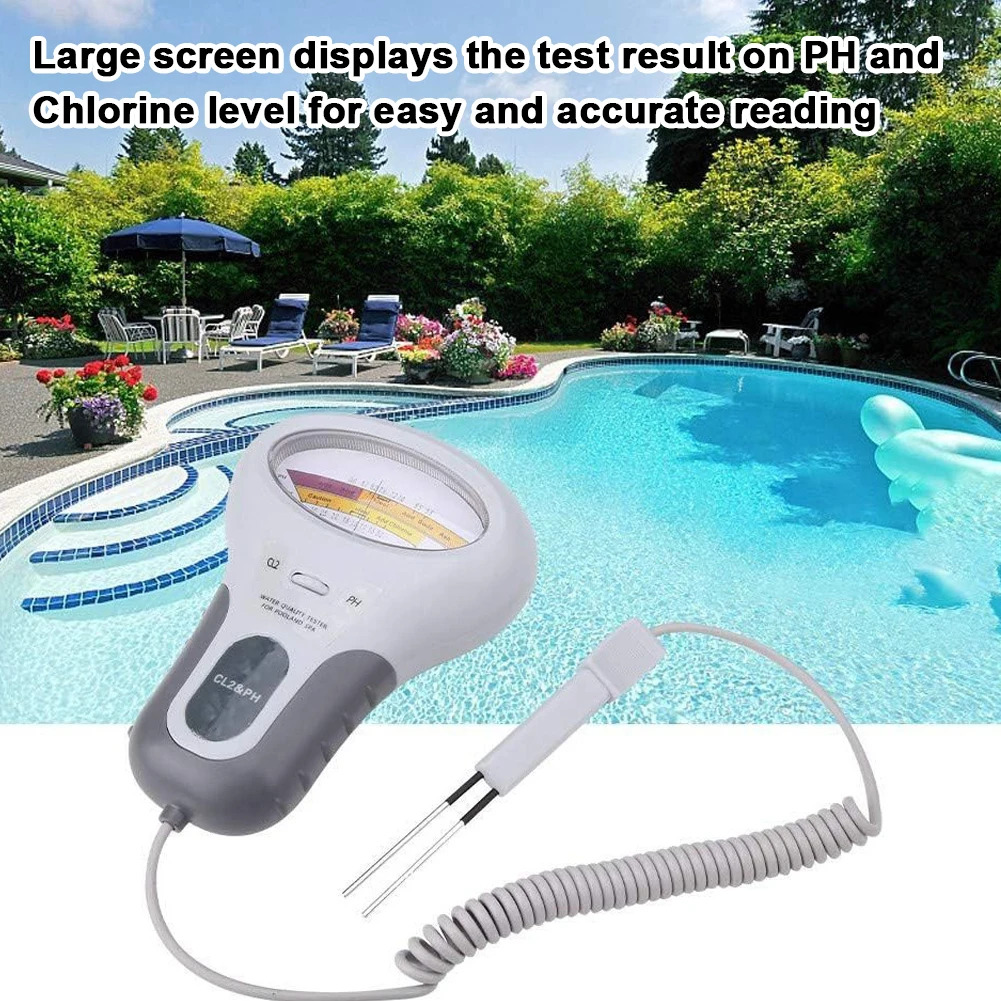 Устройство Для Тестирования Хлора 2-в-1 Инструмент Измерения Содержания Воды