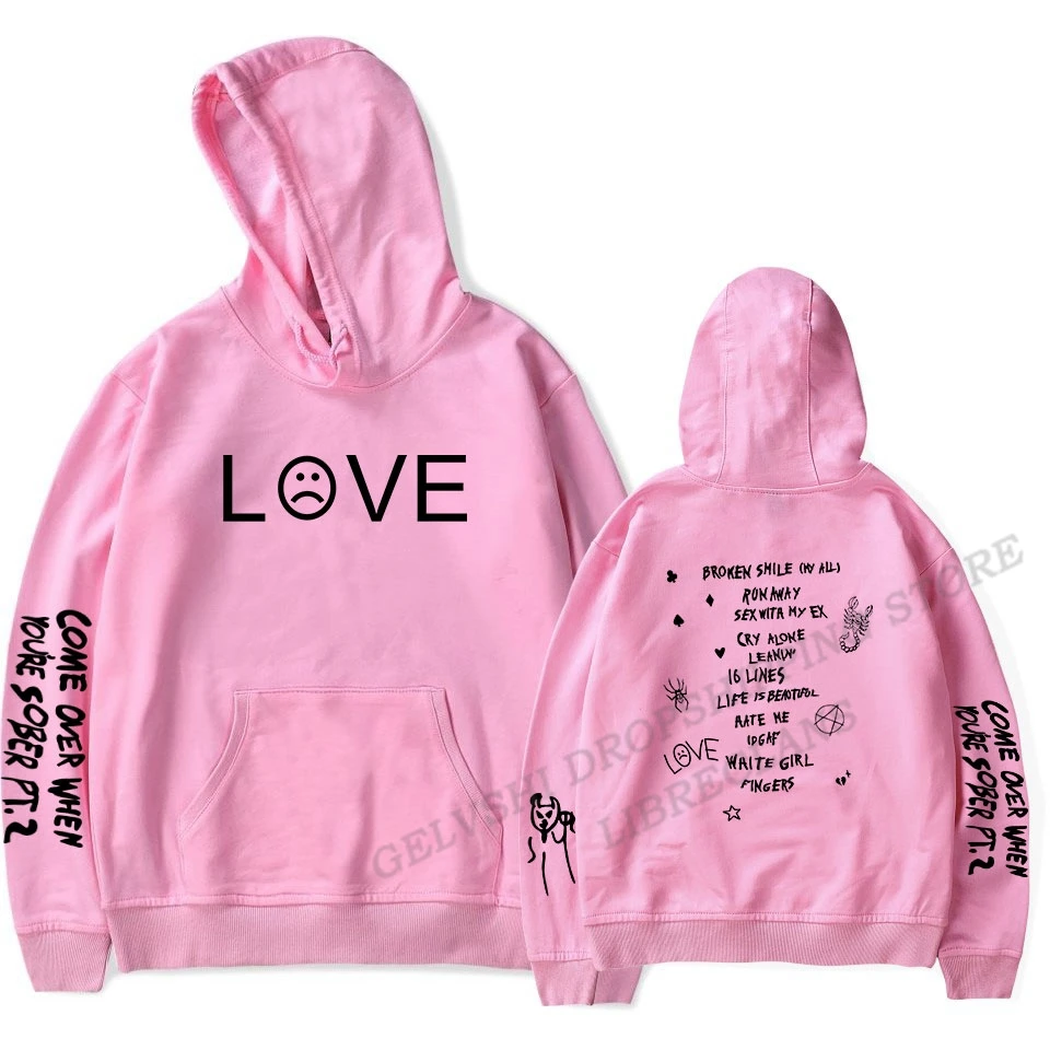 

Sudadera con capucha Lil Peep para hombres y mujeres, sudaderas con capucha de moda para niños, sudaderas de Hip Hop, abrigos pa