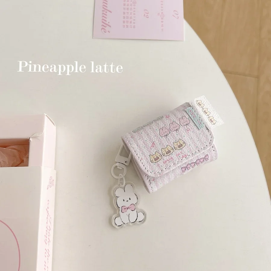 Чехол из искусственной кожи для Apple Airpods Pro 2