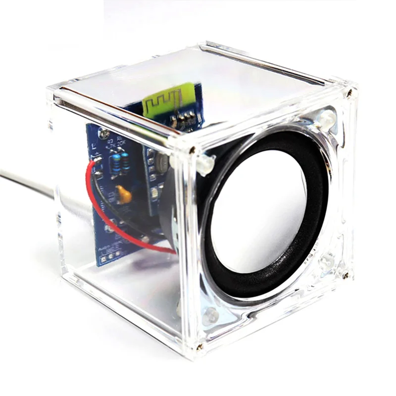 

Комплект для производства Bluetooth-динамиков, маленькие детали для аудио, электронный DIY усилитель малой мощности, электронный комплект для мо...