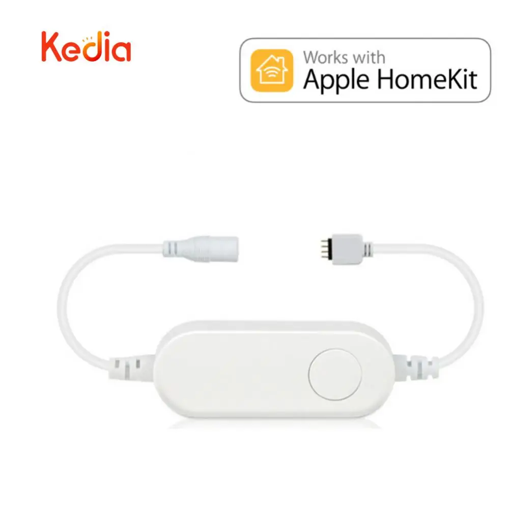 Kedia Homekit WIFi RGB Controller 5V-12V LED Strip Controller  For Apple Siri Voice Control Home Light Automation Smart Home