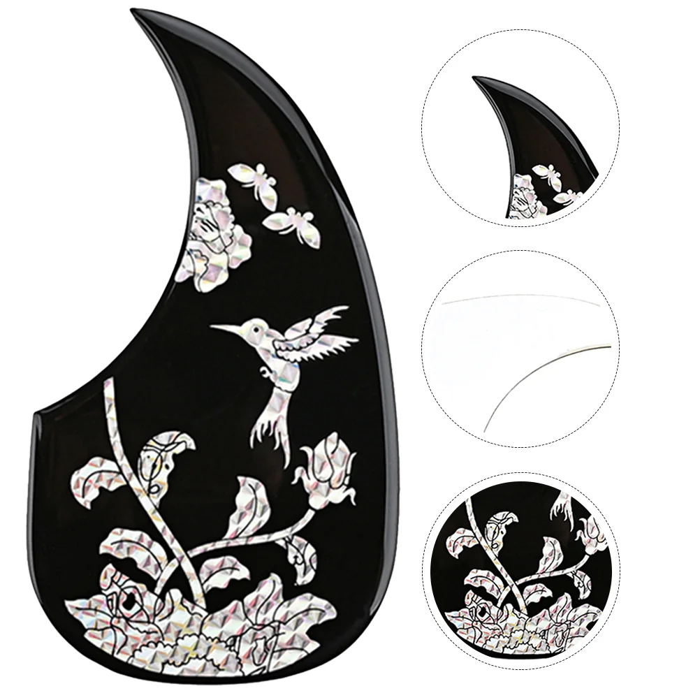 

Фольклорная Акустическая Гитара Pickguard, профессиональная защита от ударов, гитарная защита