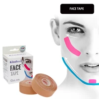 kcooma kinesiology tape for face v line and neck eyes area lifting wrinkle remover tape skin color
