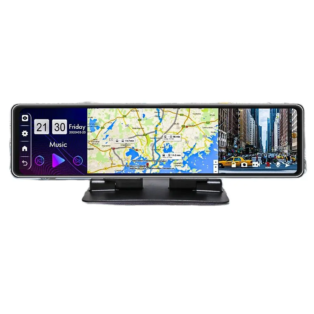 

Видеорегистратор автомобильный, 12 дюймов, Android, 4G, Full HD, GPS, Wi-Fi