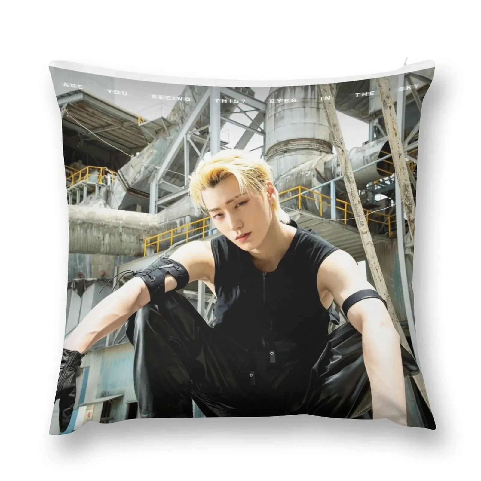 Декоративная подушка ATEEZ SAN THE WORLD EP.1 : MOVEMENT GUERRILLA