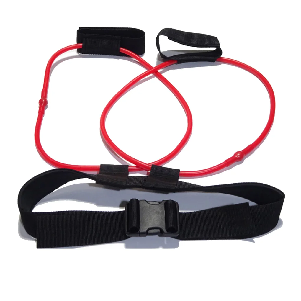 

Resistance Band Women Fitness Butt Band Adjustable Waist Belt Pedal Exerciser Muscle Trainer 30 Pounds