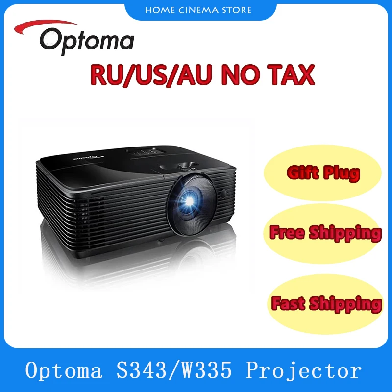 

Optoma S343/W335 3600 Lumens Long Throw Projetcor 3D DLP Home Cinema Office Cheaper Beamer
