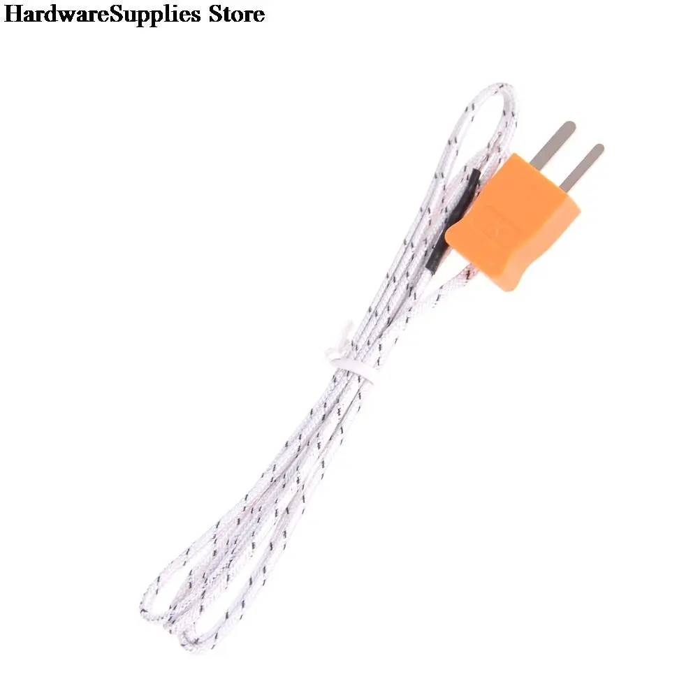 

100CM K-type Test Length 1Meter Wire Temperature Thermocouple Sensor Probe Tester line High Quality