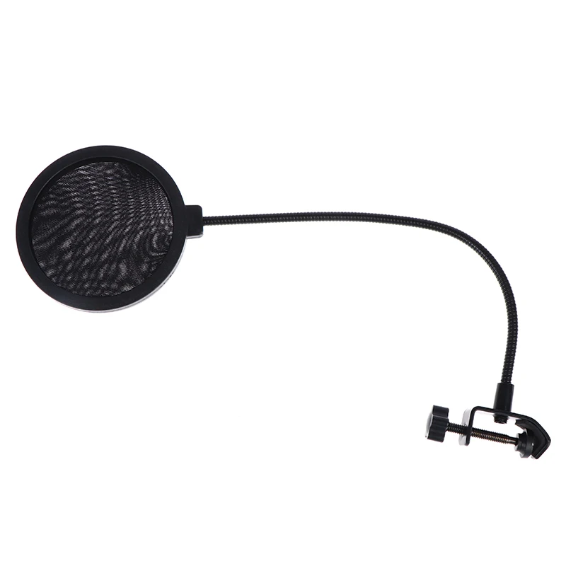 

Чехол для микрофона, двухслойный студийный звуковой фильтр для микрофона, аксессуары для записи, чехол с защитой от ветра и шума