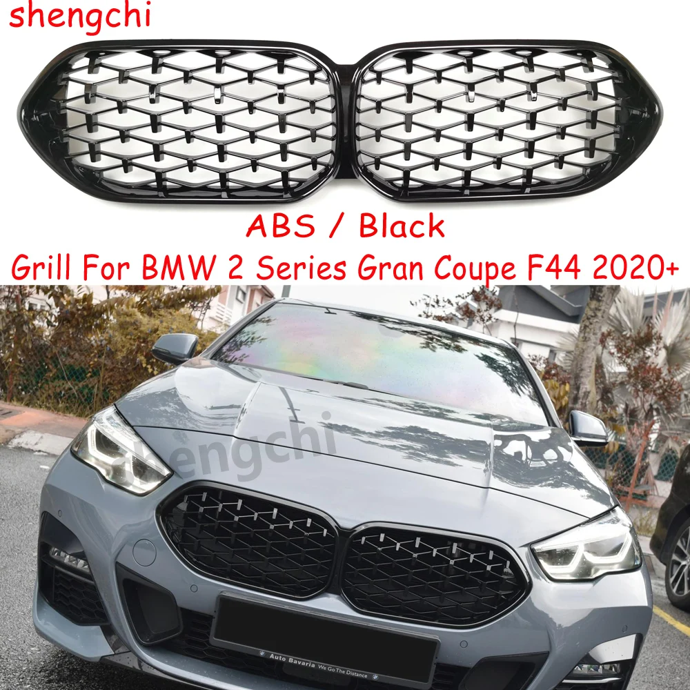 

Алмазная Серебристая Решетка переднего бампера F44 для BMW 2 серии Gran Coupe F44 M235i 216i 218i 220i 228i сетка для замены радиатора 2020 +