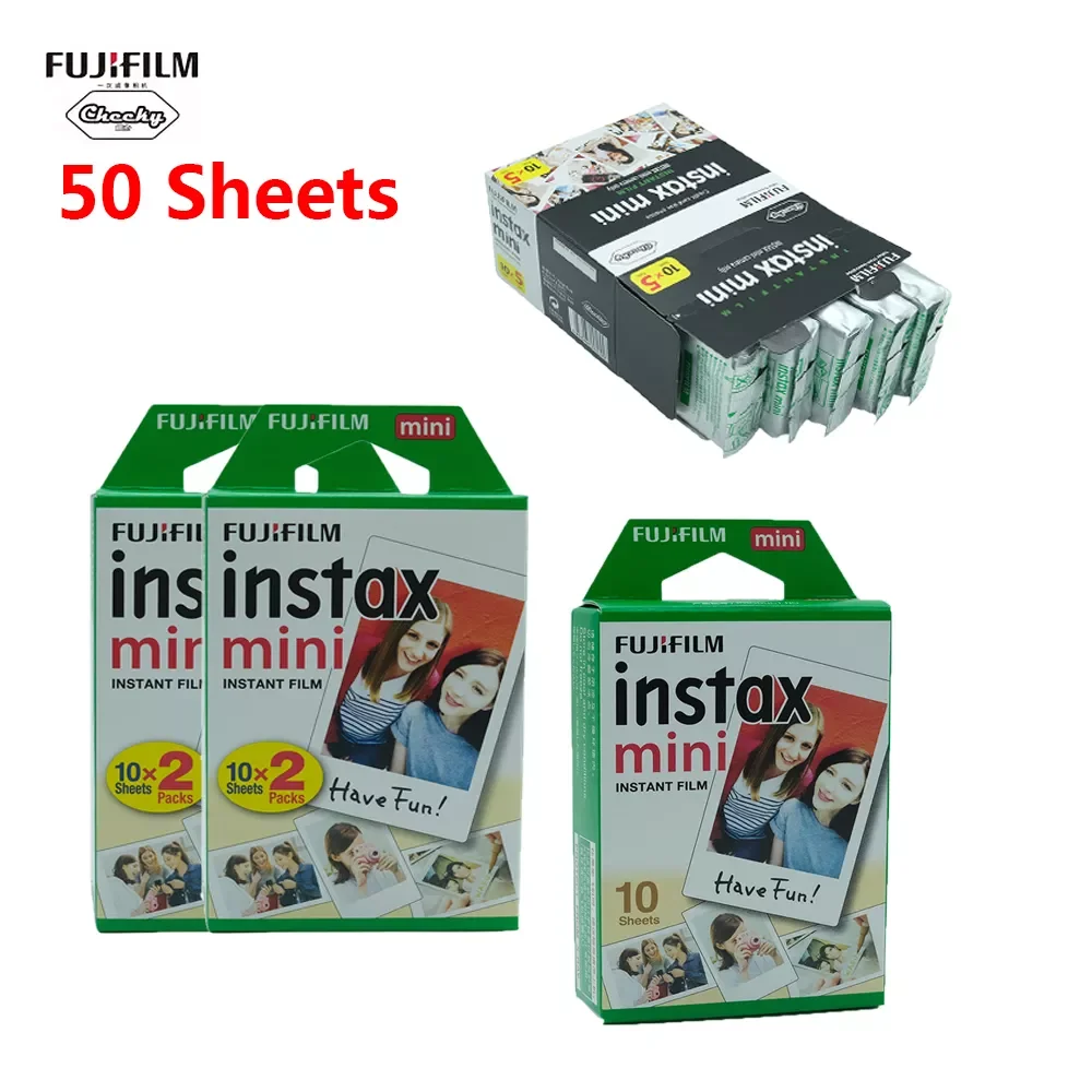 

Fujifilm instax mini Film 10-50 Sheets Fuji 11 9 8 films white Edge films for instant mini 11 9 8 7s 25 50s 9 90 special design