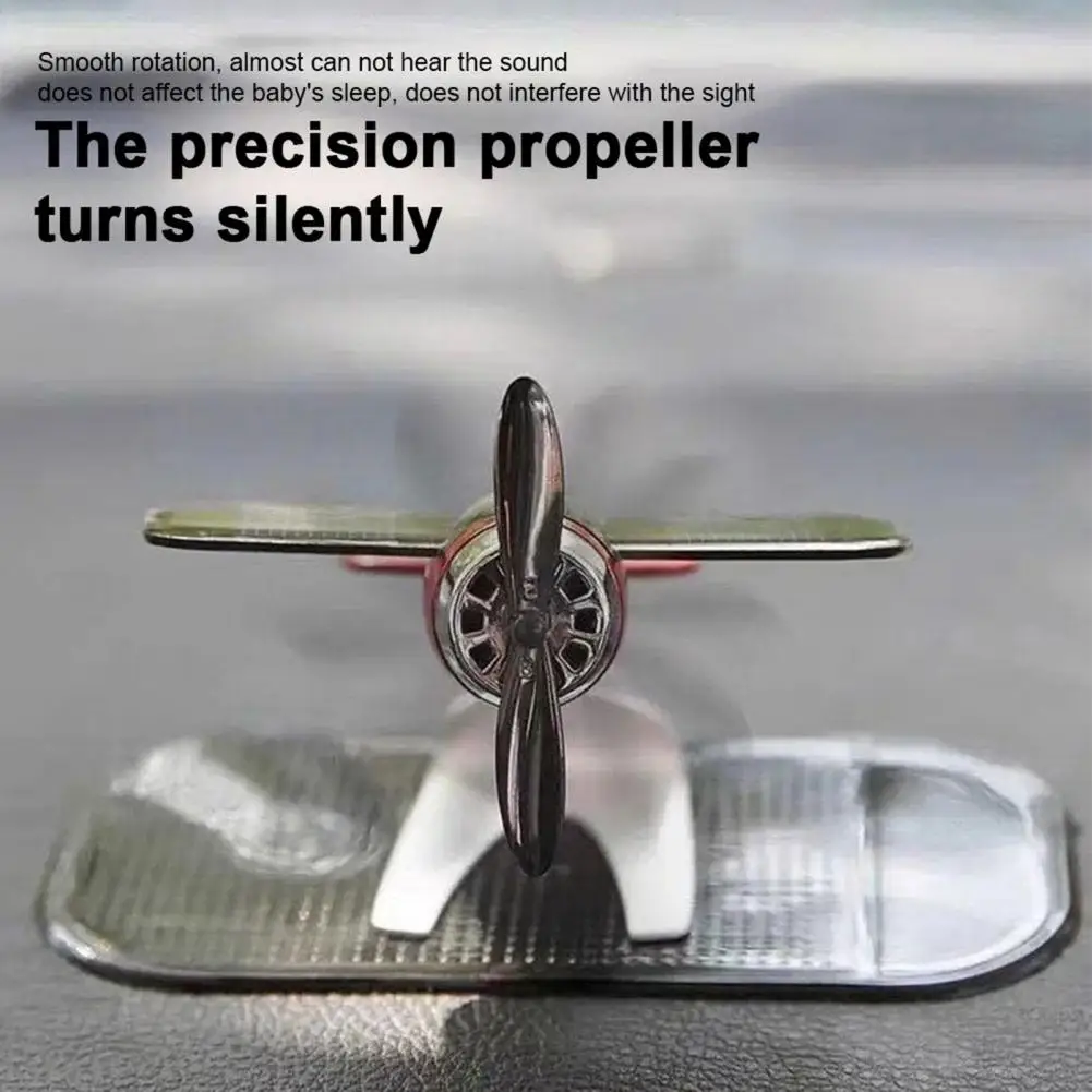 

Car Air Freshener Mini Dashboard Decoration Solar Powered Airplane Model Aromatherapy Perfume Diffuser Auto Interior Accessories