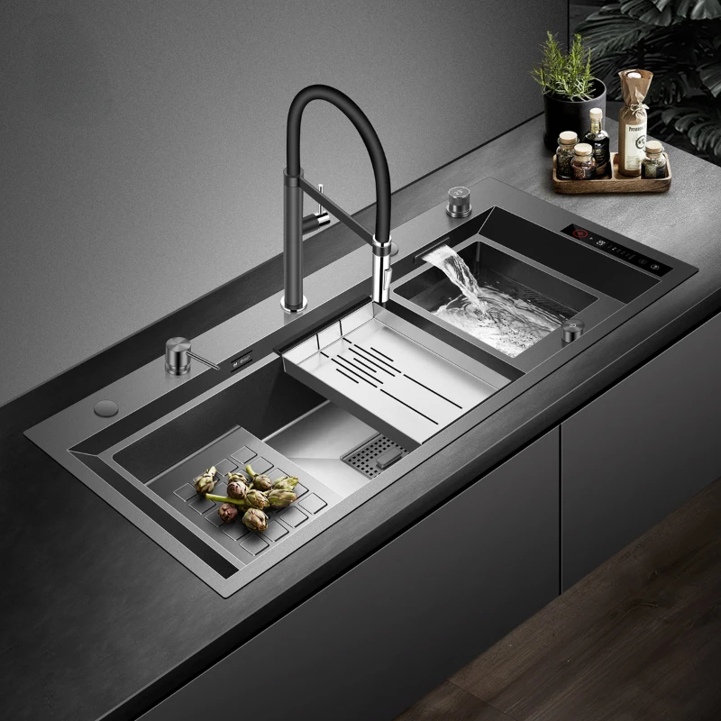 

Умная кухонная раковина для очистки фруктов и овощей, x 50x22 см