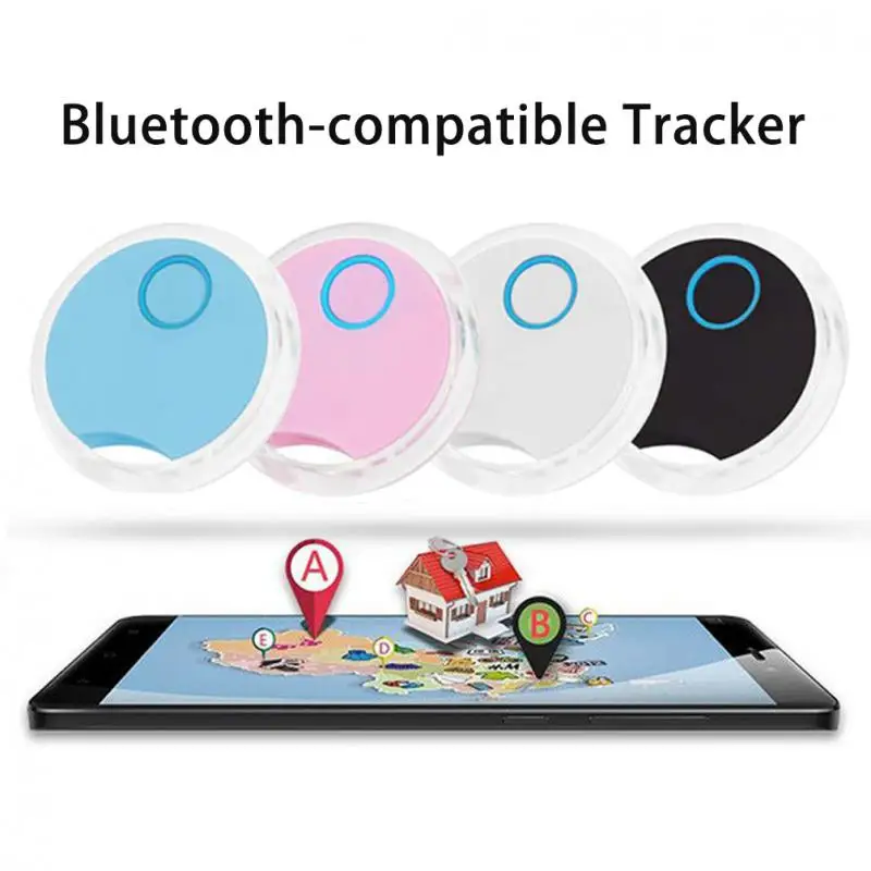 

Mini AntiLost Alarm Wallet Keychain Smart Tag Bluetooth-Compatible Tracer GPS Locator Keychain Pet Child ITag Tracker Key Finder