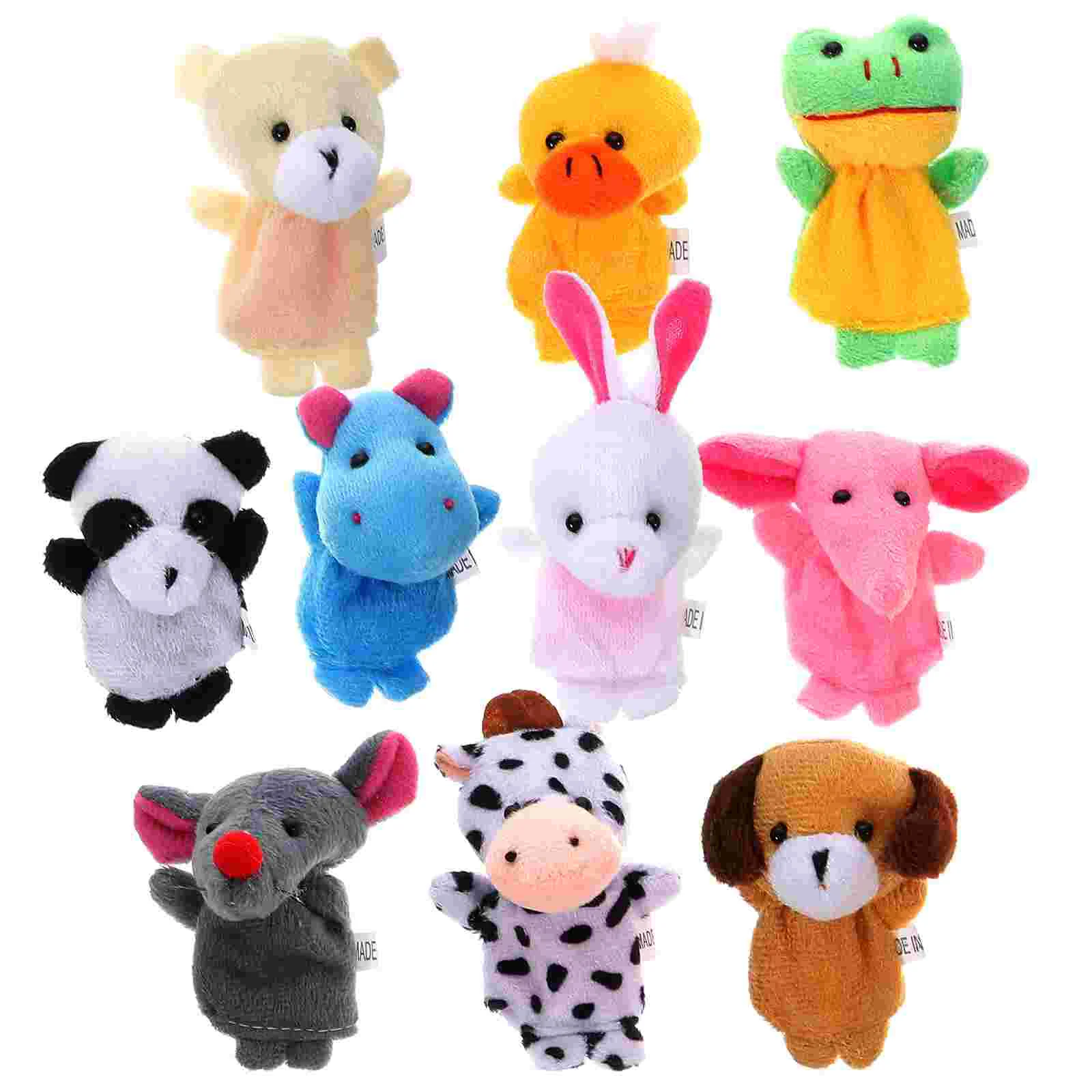 10 шт. рассказывающие истории пальчиковые куклы животные классический Хэллоуин