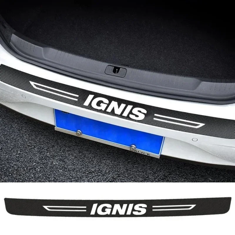 Для Suzuki IGNIS логотип автомобильный порог багажника защитные полоски