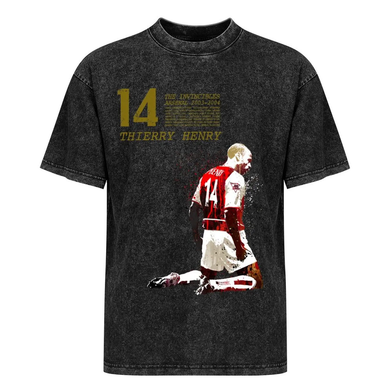 Thierry henry / on белая футболка футболки персонализированная летняя рубашка мужская с