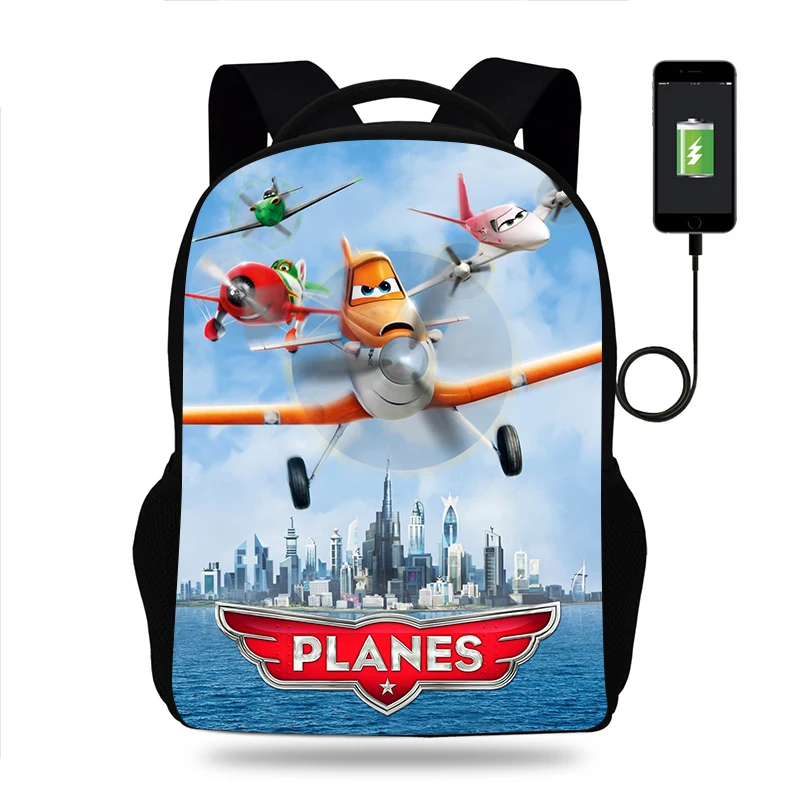 

Рюкзак для мальчиков и девочек, школьный ранец с принтом из мультфильма Disney, сумки для книг для подростков, дорожные мужские и женские сумки с USB-разъемом