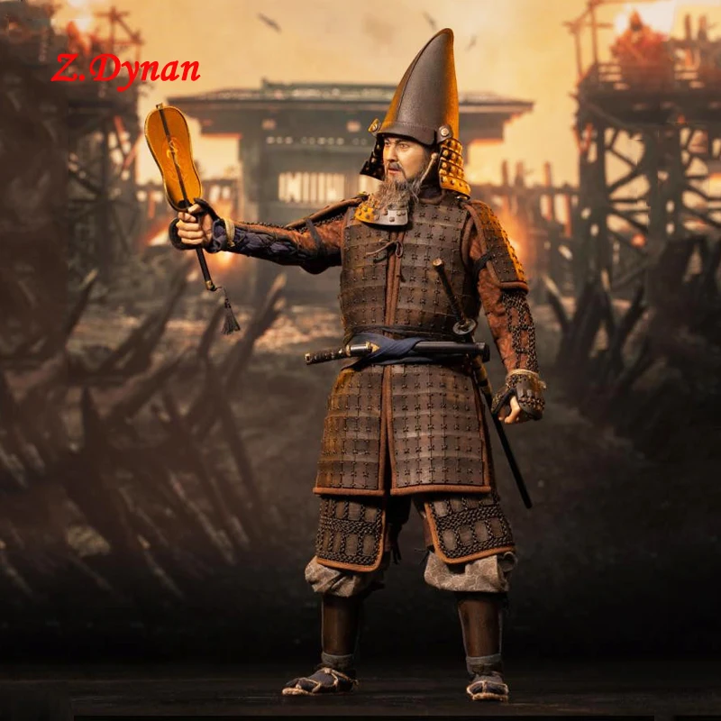 

POPTOYS 1/6 EX046 Male General Head Sculpt with Beard Leather Shoulder Armor for 12 Inch Action Figure Full Set