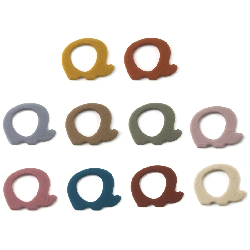 

Elephant Teething Aid Rubber Baby Comfort Toy Suitable for Babies Over 6 Months