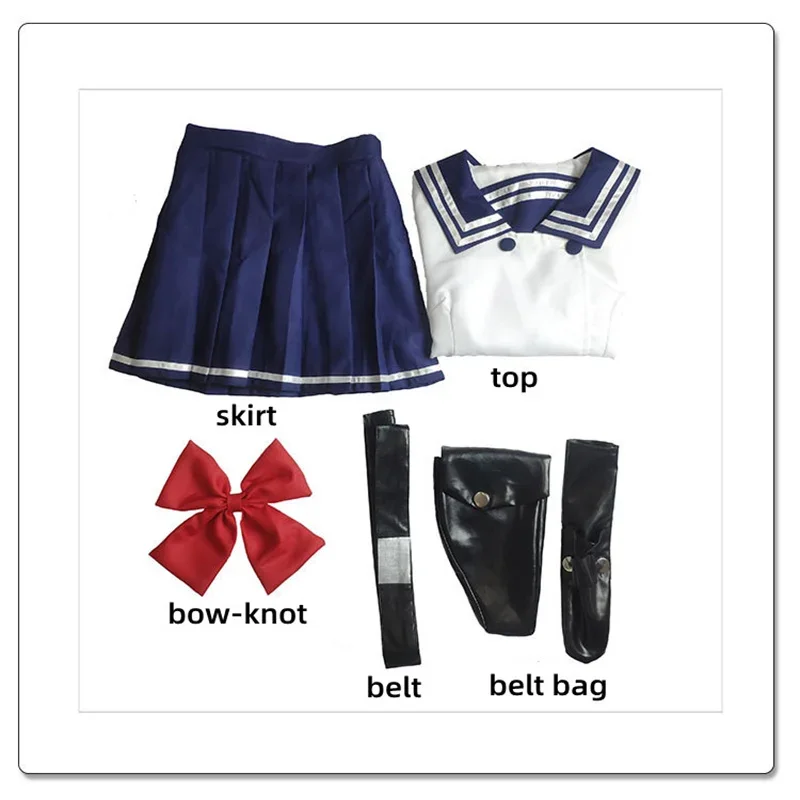 Женский костюм для косплея из аниме инерция тенкуу