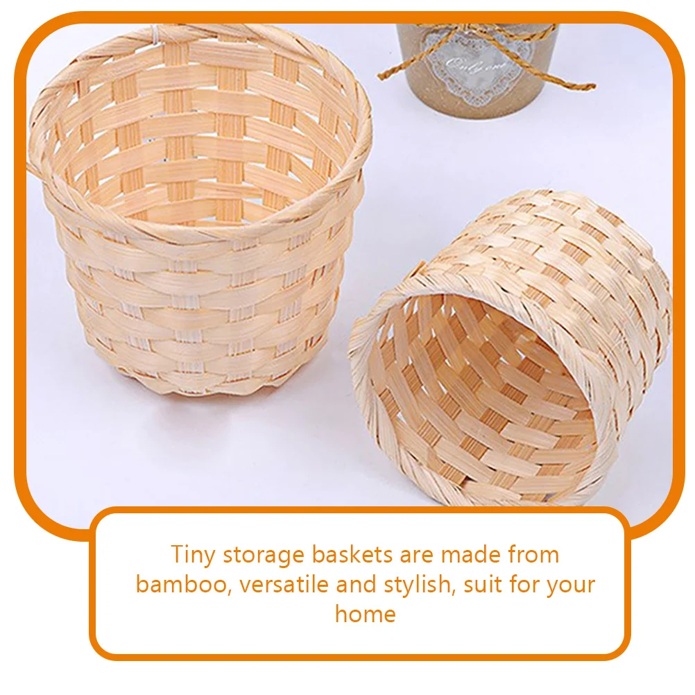 Рисунок 3 - декоративные бамбуковые корзины