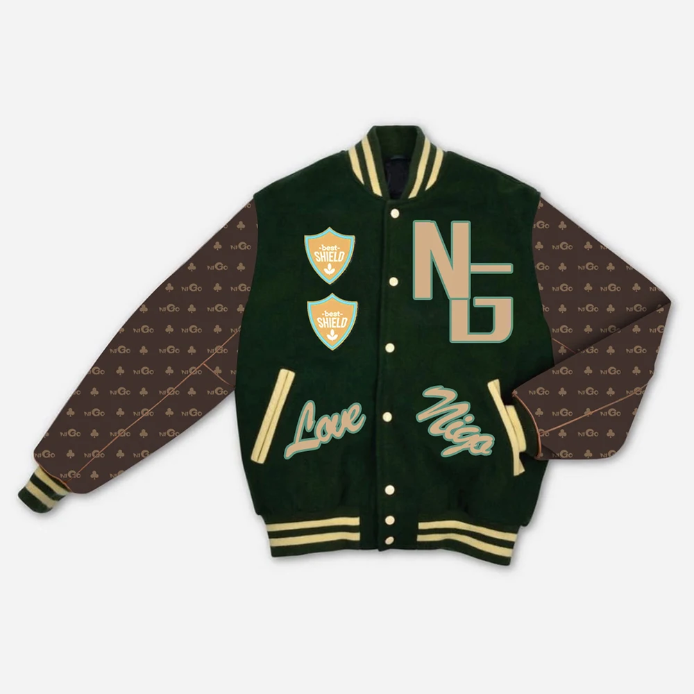 

NIGO Genuine Leather Jacket #nigo35368