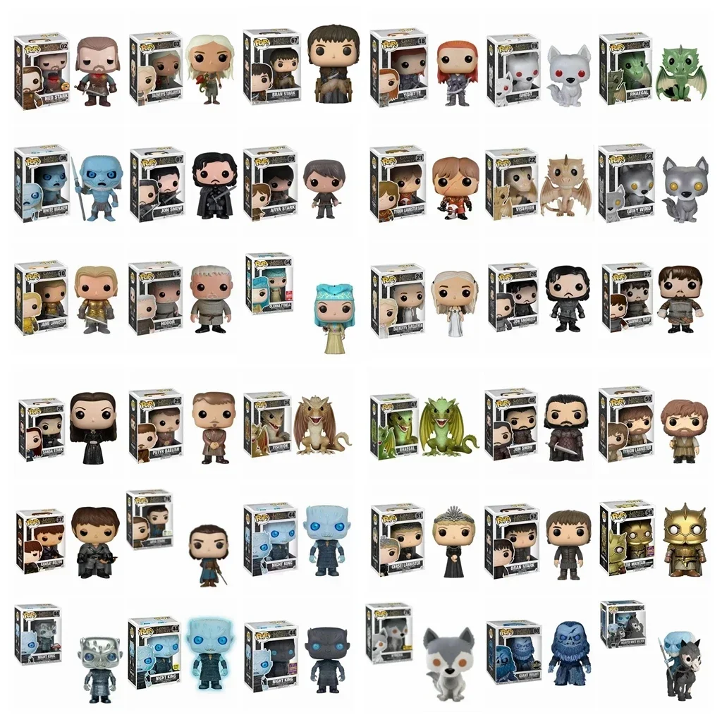 Фото FUNKO POP Game of JON SNOW 49 #   Гора 54 #   Дейенерис Тарсен 03 #   ОЛЕНИНА 64 #   Коллекционная модель-фигурка Тириона Ренли Лорда №1