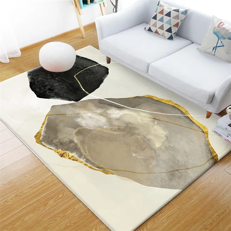 

Morandi Style Rug for Living Room Carpets for Bed Room Decoration Teenager Home Rugs Area Large Bedside Bedroom Thicken Carpet