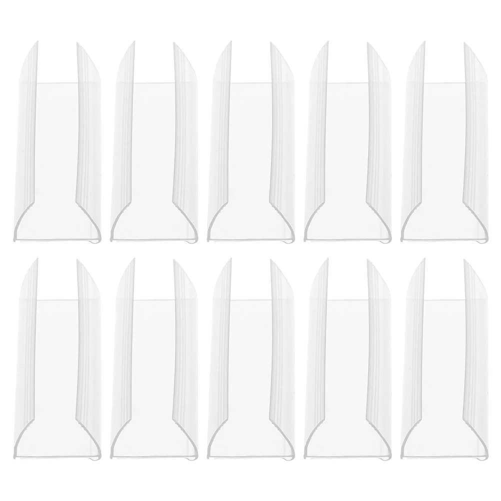 

10Pcs Supermarket Price Tag Price Display Holder Retail Shelf Price Label Holder Retail Price Label Stand