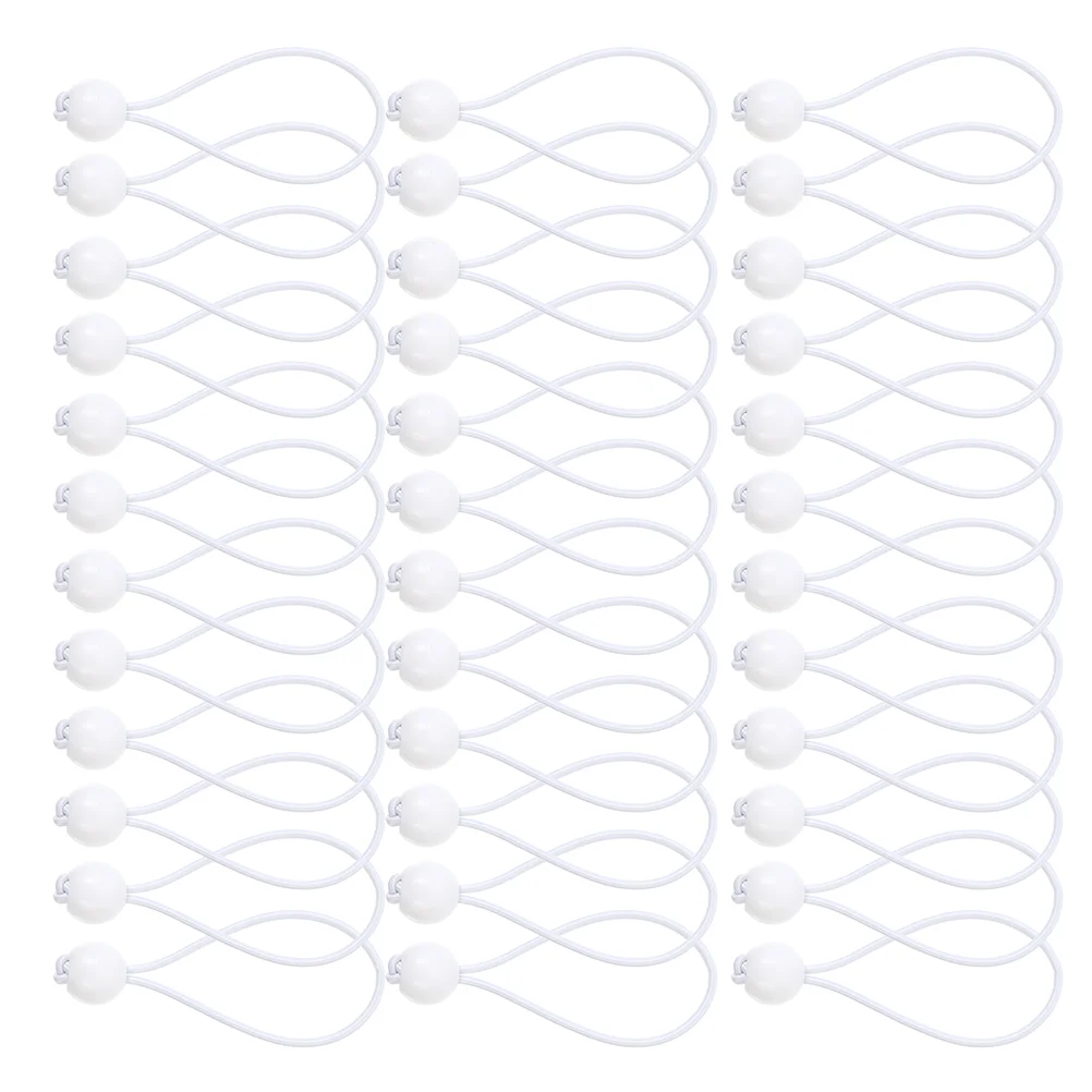 40 шт. эластичная веревка шарики банджи-шнуры ремень палатка брезент навес