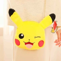 pikachu messenger bag plush pikachu bag female crossbody small shoulder bag student cute coin purse gift