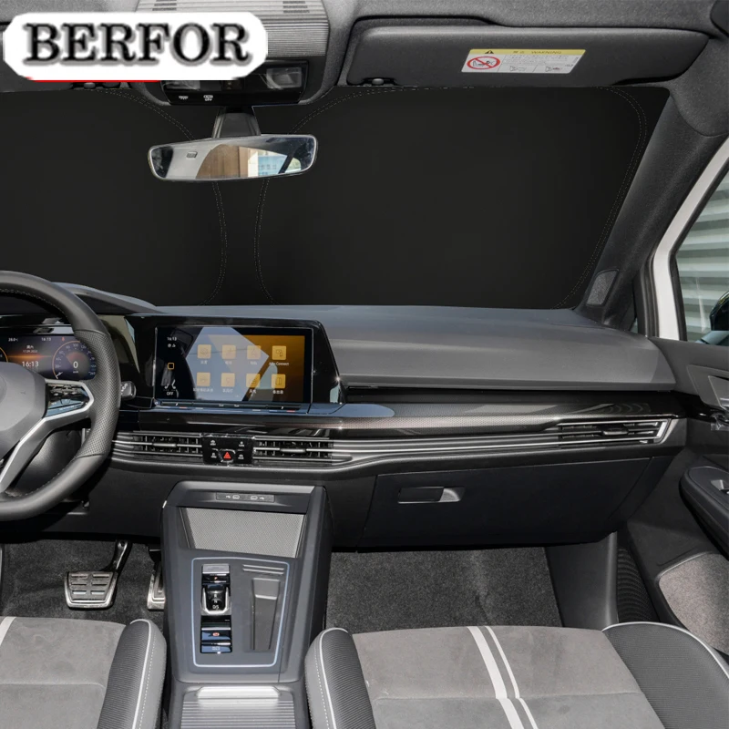 Солнцезащитный козырек на лобовое стекло для Volkswagen VW Golf 8 MK8 2019-2022