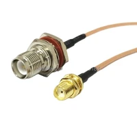new modem coaxial cable sma female jack to rp tnc female jack connector rg316 cable 15cm 6inch adapter rf pigtail