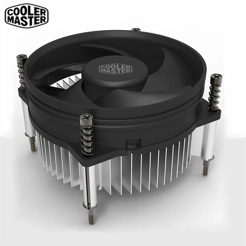 Master I30 I50 I50c Mini Cpu Cooler Radiator 95mm Case Quiet Fan Adjustable For Intel Lga115x 1200 And M-atx Cooling