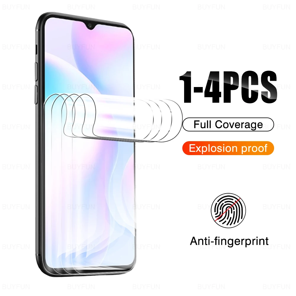 

Гидрогелевые пленки для Xiaomi Redmi 9a 9c nfc 9i 9t 8a 7a 7 pro 6 pro 5a, мягкая морозная пленка, не защитное стекло 99D, 4 шт./3 шт./2 шт./1 шт.