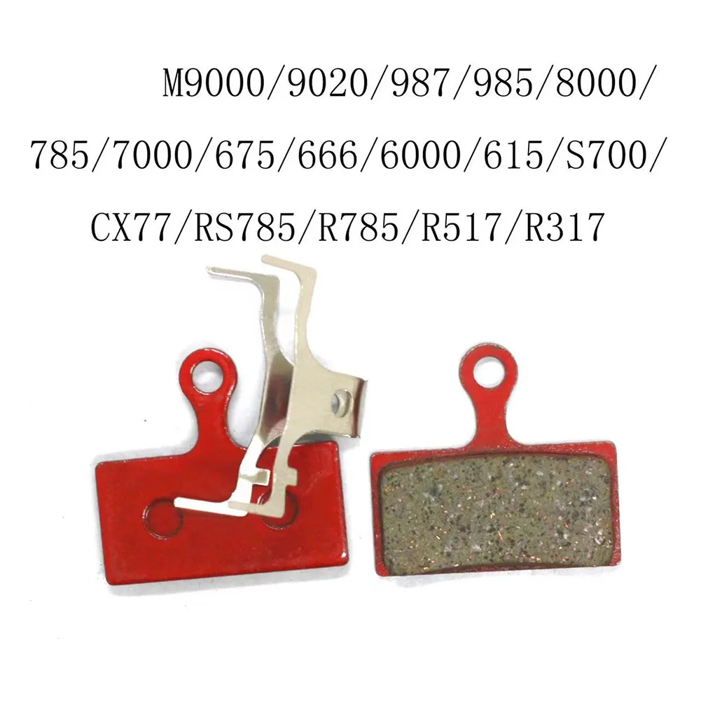

Pair Of Bicycle Brake Pads To Pad Resin For Multiple Models AVID E1 E3 E5 E7 E9 XXXO Calipers XTR/M965/M966/M975/M776/M775/M585
