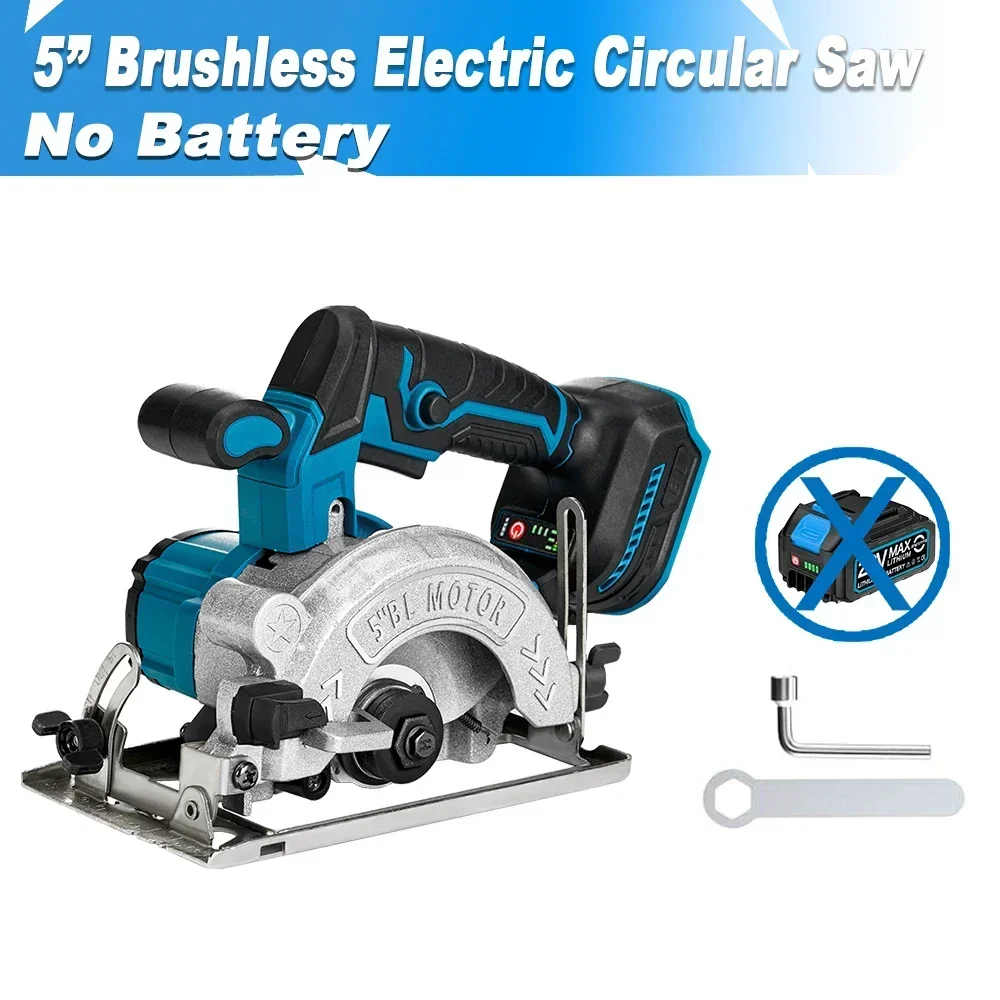 

ONEKFYFD Бесщёточная циркулярная пила 125 мм для Makita 18В