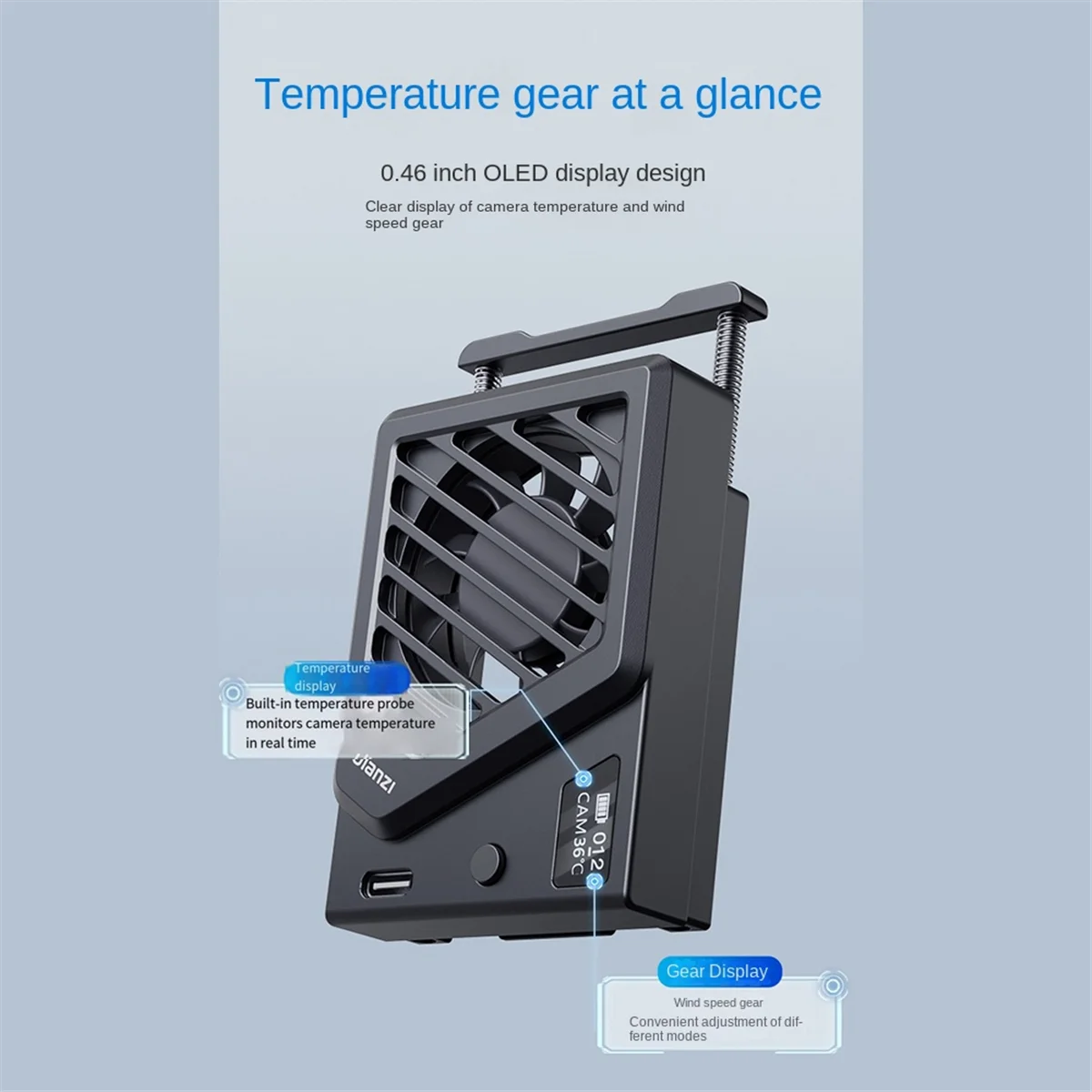 Кулер для камеры Ulanzi Охлаждающий радиатор цифровой зеркальной фотокамеры