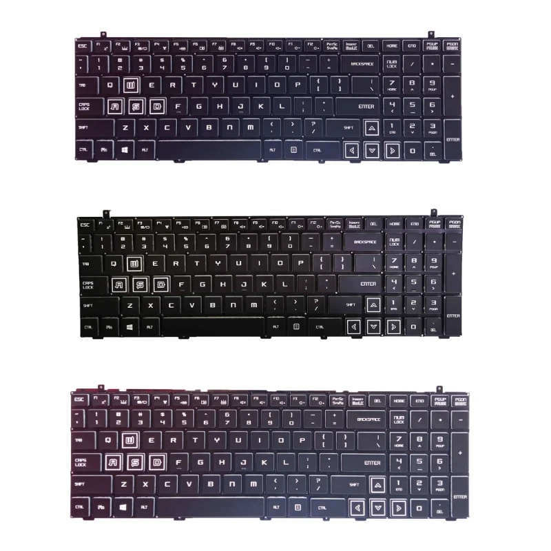 

Английская RGB клавиатура с подсветкой для ноутбука Hasee Z7-KP5GA