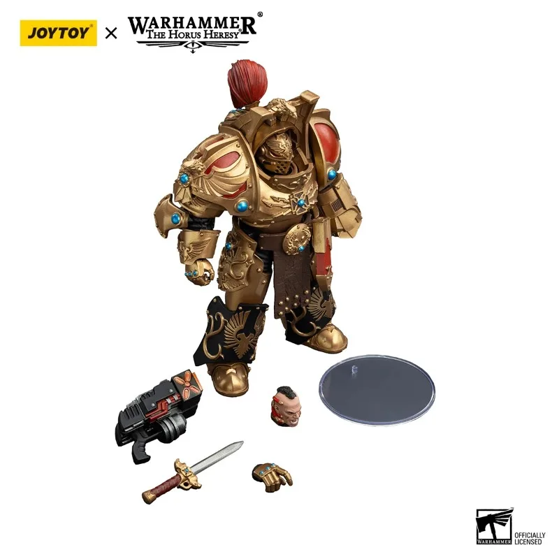 JOYTOY Warhammer The Horus Heresy 1/18 Legio Custodes Aquilon Terminator Squad 3 шт. фигурки героев модель игрушки