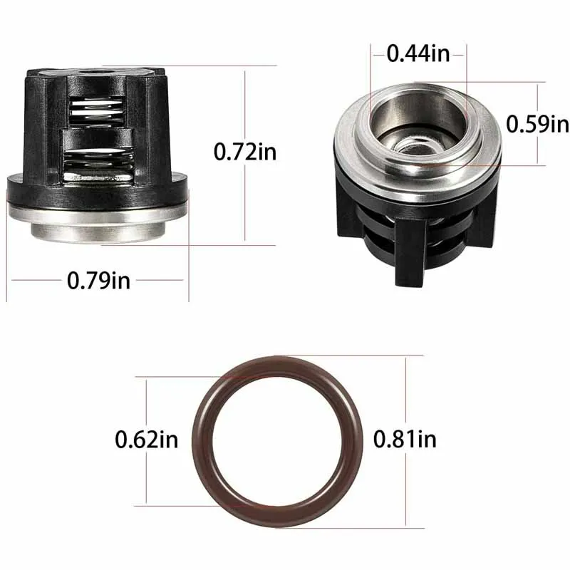 Рисунок 3 - Комплект обратных клапанов водяного насоса AR1828
