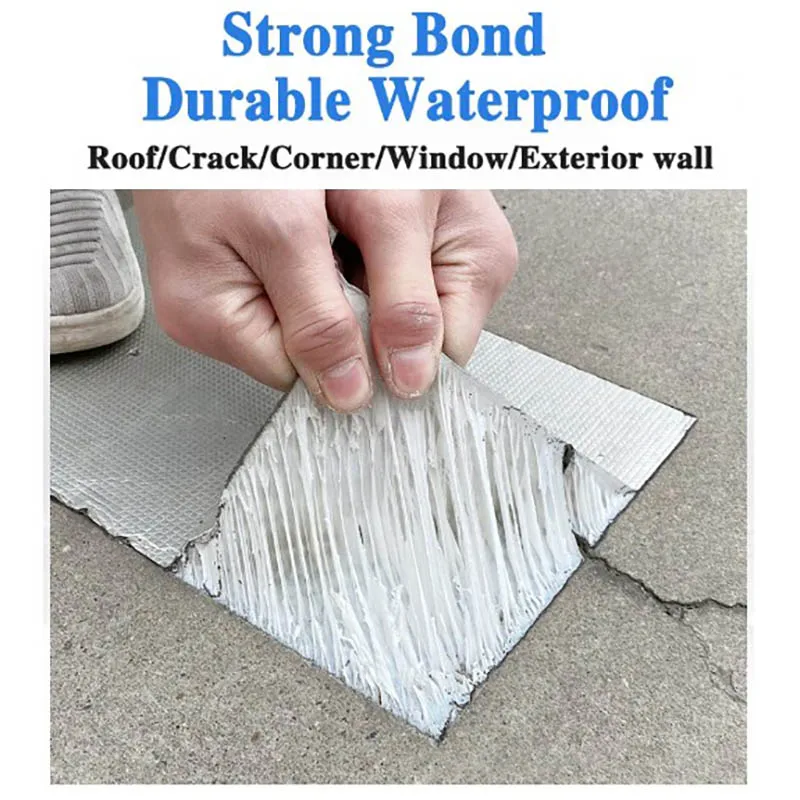 Лента из алюминиевой фольги водонепроницаемая термостатическая самоклеящаяся