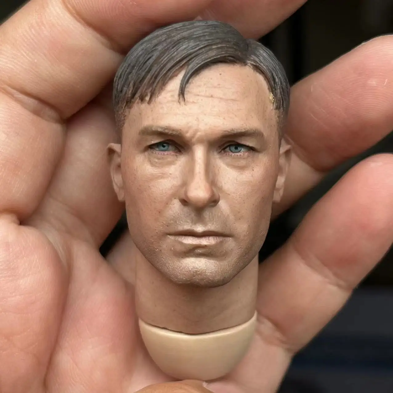 1/6 Hans Thomas Kretschmann голова лепка мужской солдат резьба модель подходит для 12-дюймовой